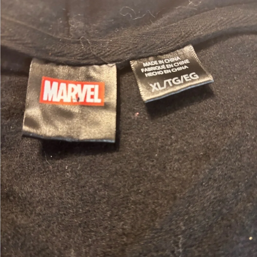 Marvel Black Apparel with Logo